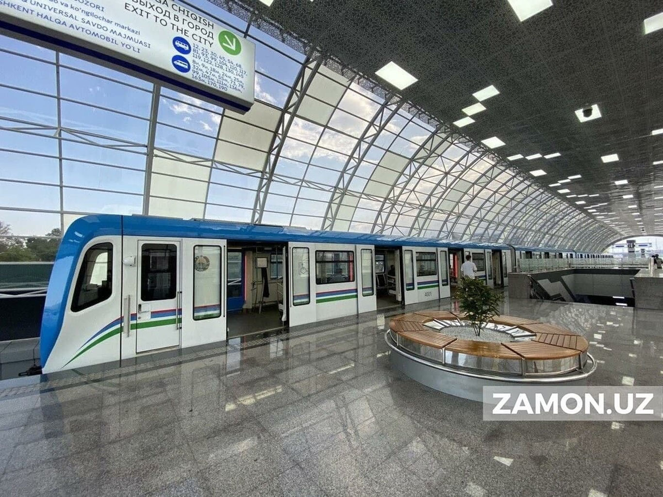 Энди ерости ва ерусти метро бекатларида савдо ва хизмат кўрсатиш майдончалари ташкил этилади