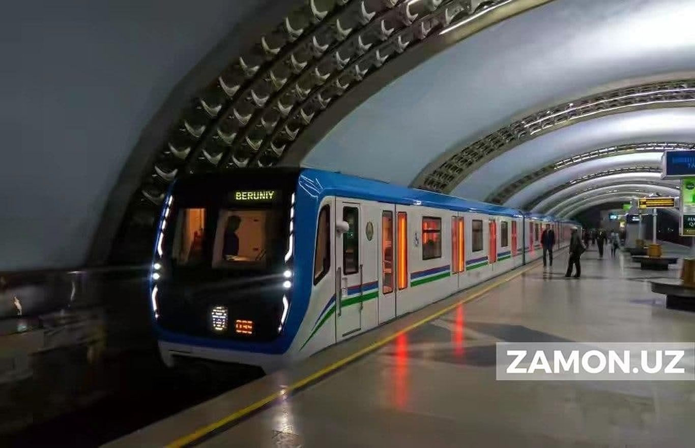 Тошкентга янги метро вагонларининг навбатдаги партияси юборилди