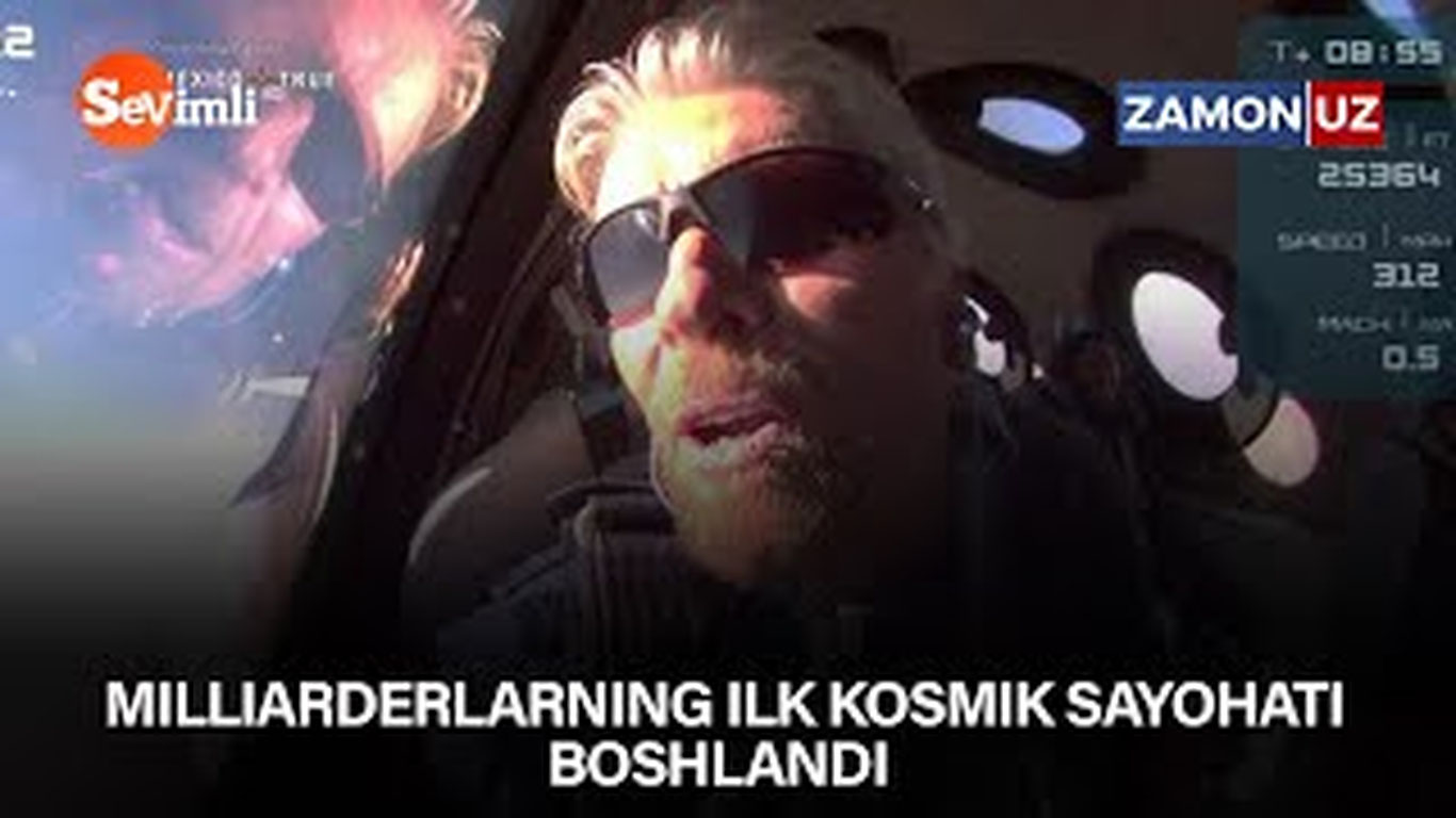 Milliarderlarning ilk kosmik sayohati boshlandi