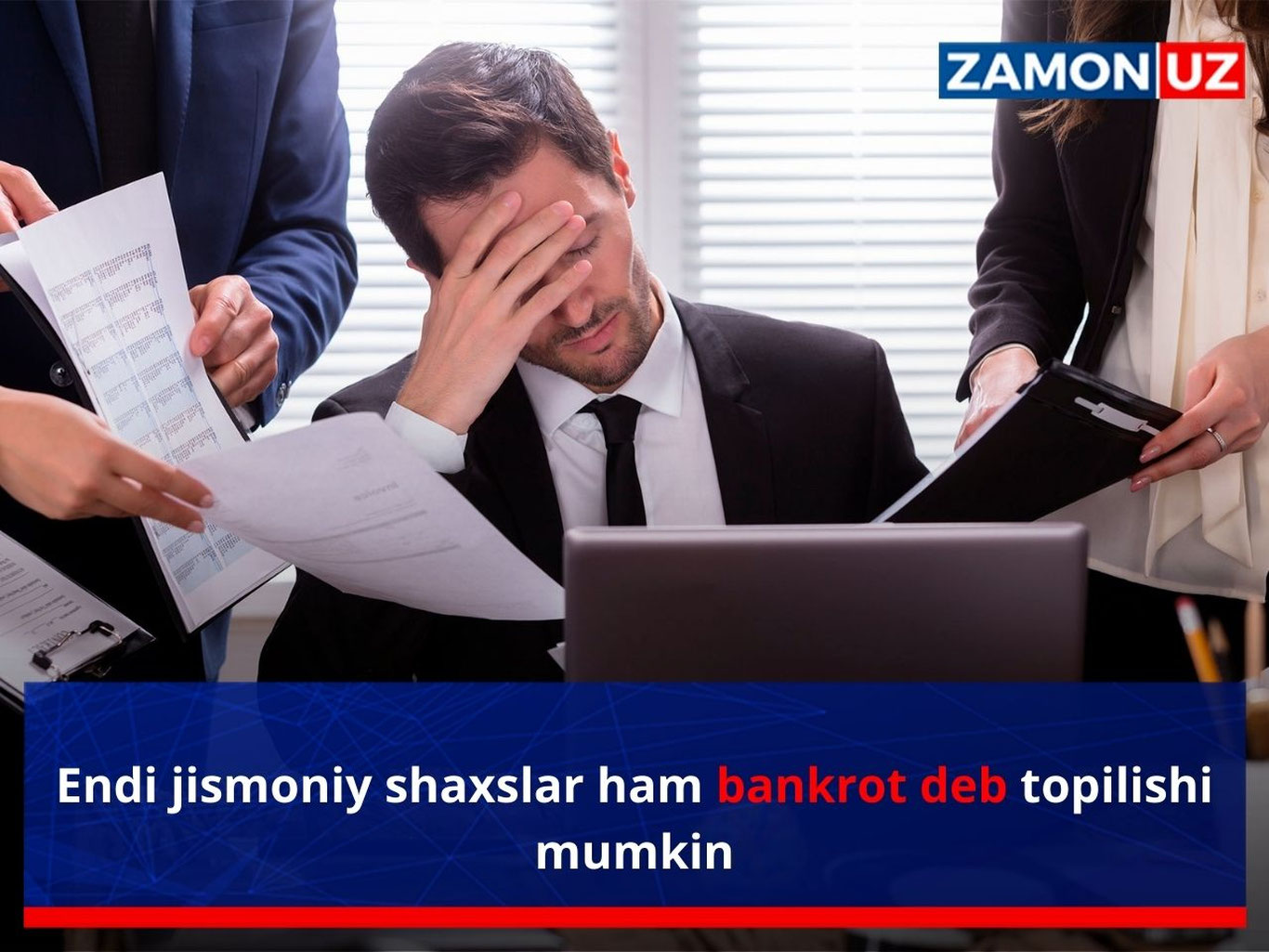 Endi jismoniy shaxslar ham bankrot deb topilishi mumkin