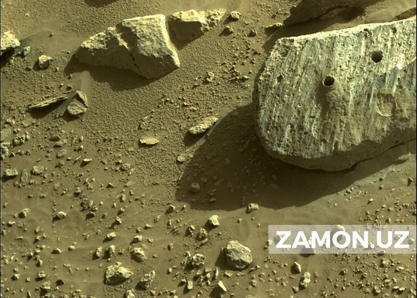 NASA ровери Марс тупроғининг иккинчи намунасини қазиб олди