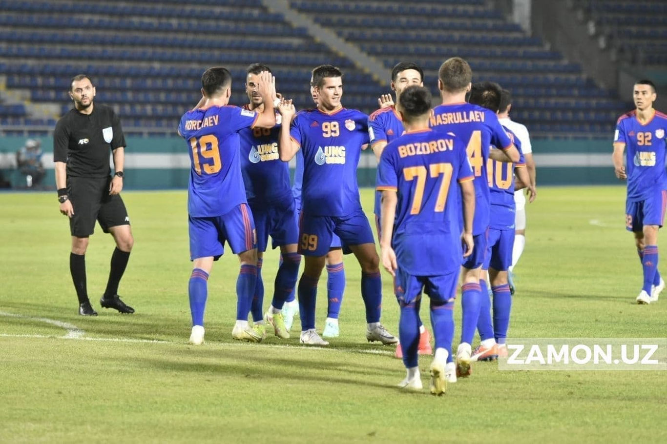 «Насаф» бугун Ҳиндистон клубига қарши ўйнайди