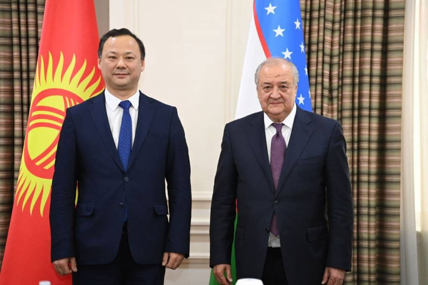 Abdulaziz Komilov Qirg‘iziston Tashqi ishlar vaziri bilan uchrashdi