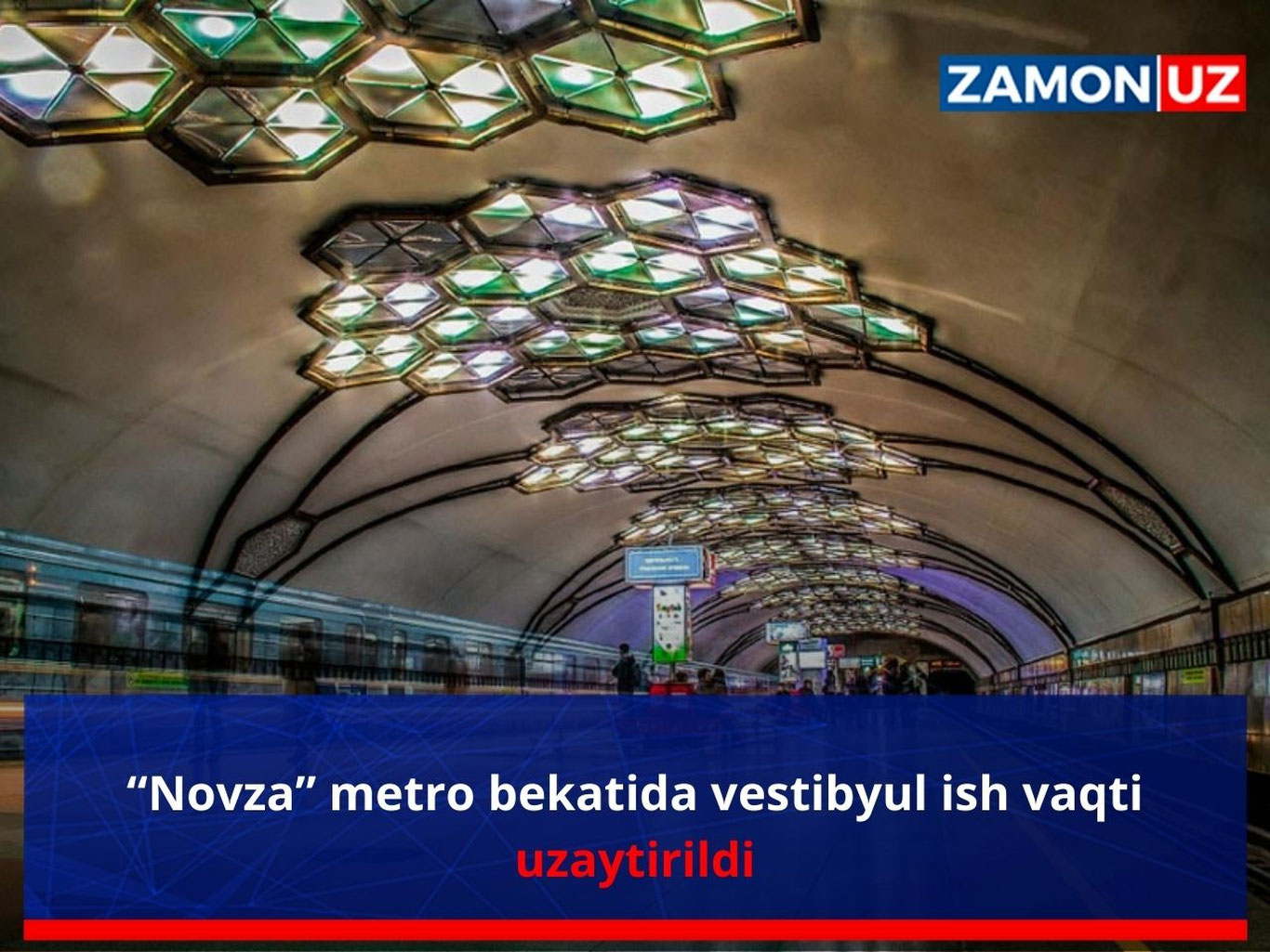 “Новза” метро бекатида вестибюль иш вақти узайтирилди