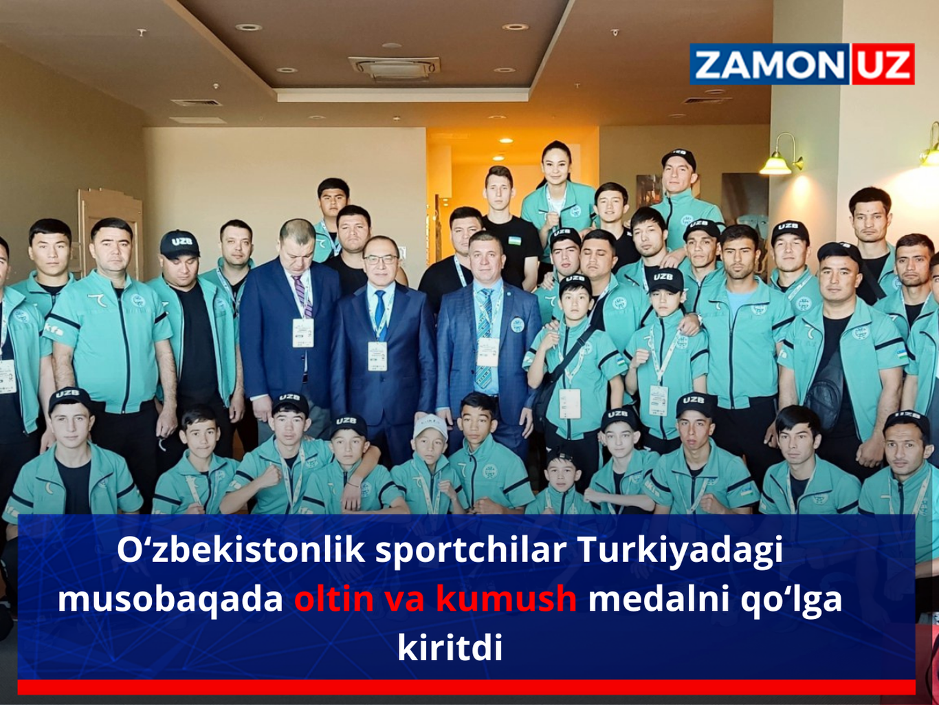O‘zbekistonlik sportchilar Turkiyadagi musobaqada oltin va kumush medalni qo‘lga kiritdi