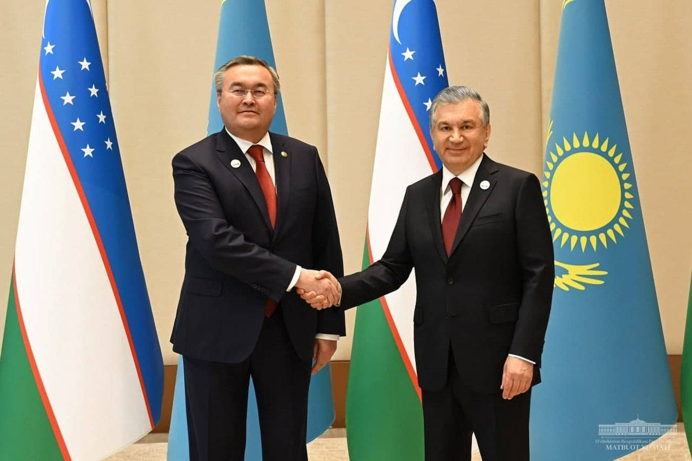 Shavkat Mirziyoyev Qozog‘iston tashqi ishlar vazirini qabul qildi