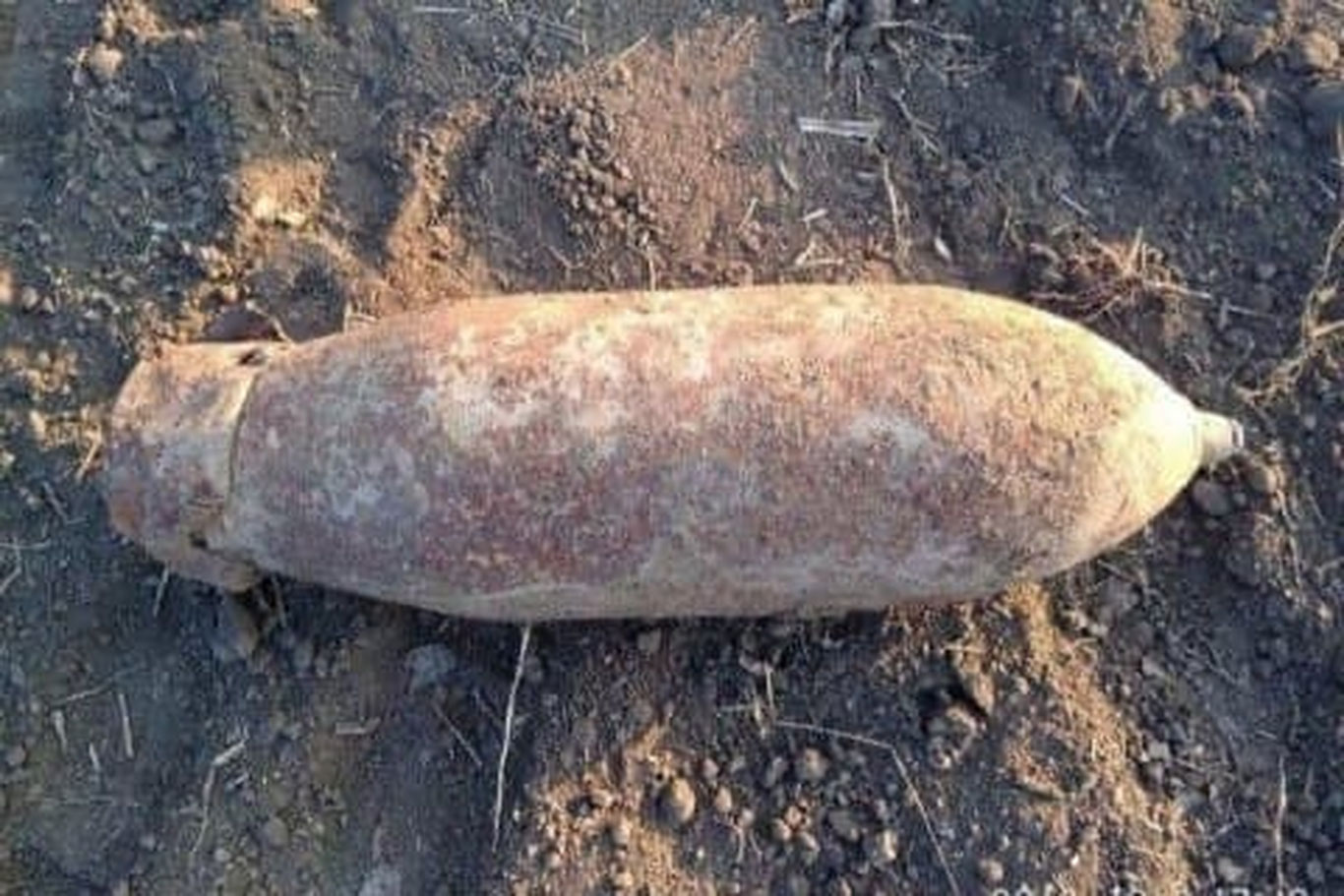Namanganda bomba topildi