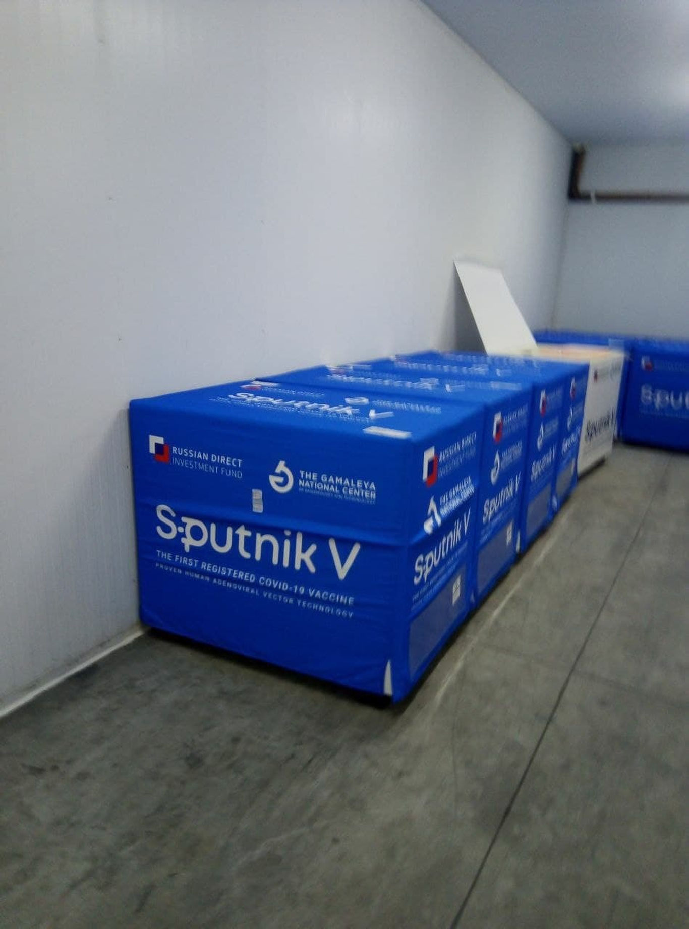Yurtimizga "Sputnik V" vaksinasining 90 ming dozalik komponentlari olib kelindi
