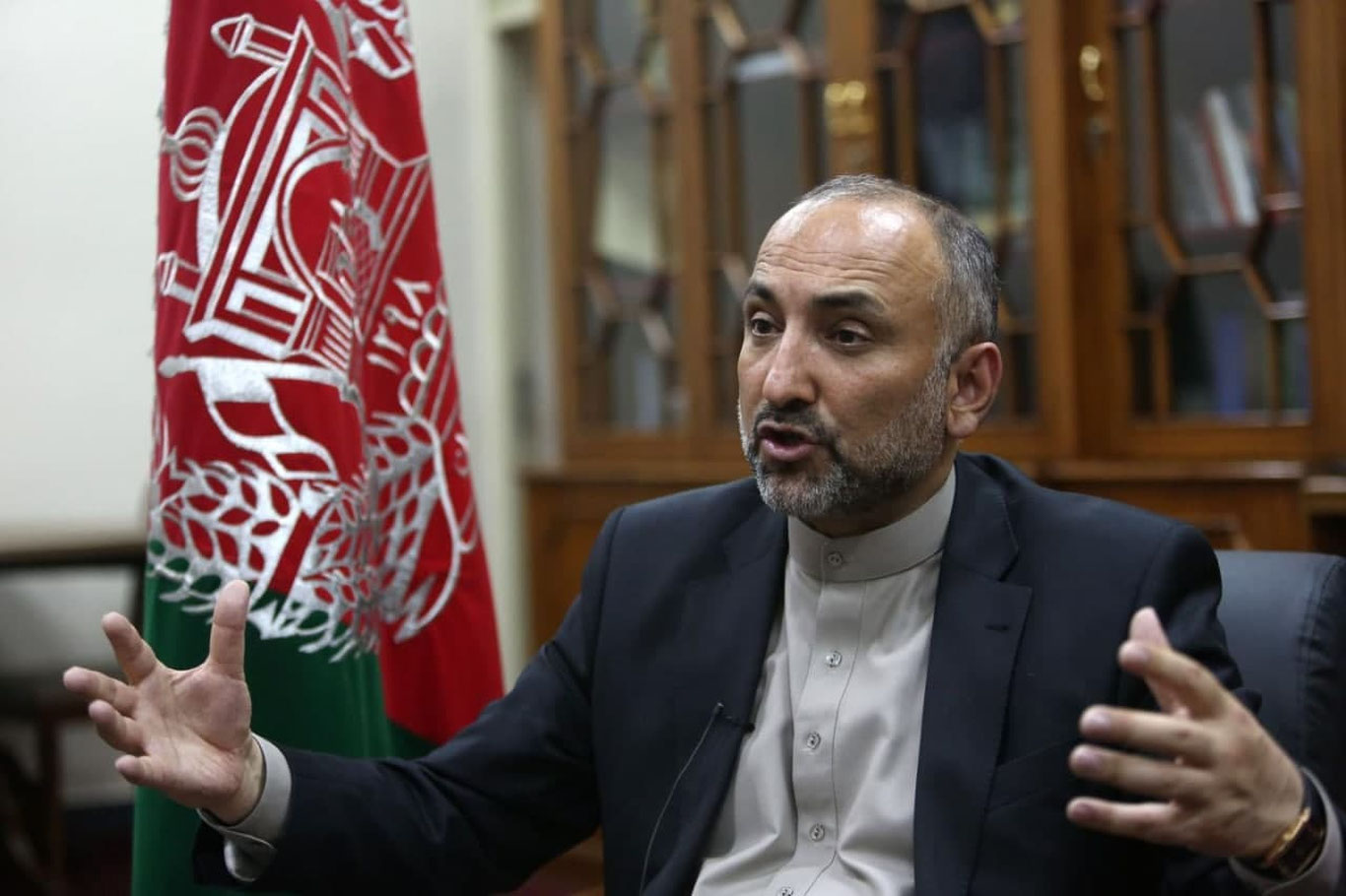 "Tolibon terrorizmni qo‘llab-quvvatlashni to‘xtatishi lozim " Muhammad Xanif Atmar