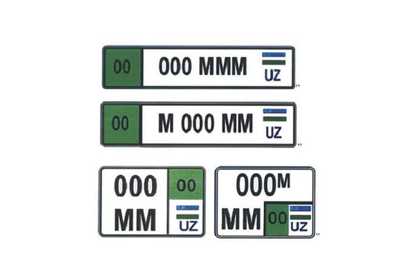 1 октябрдан электромобилларга махсус рақамлар берилади