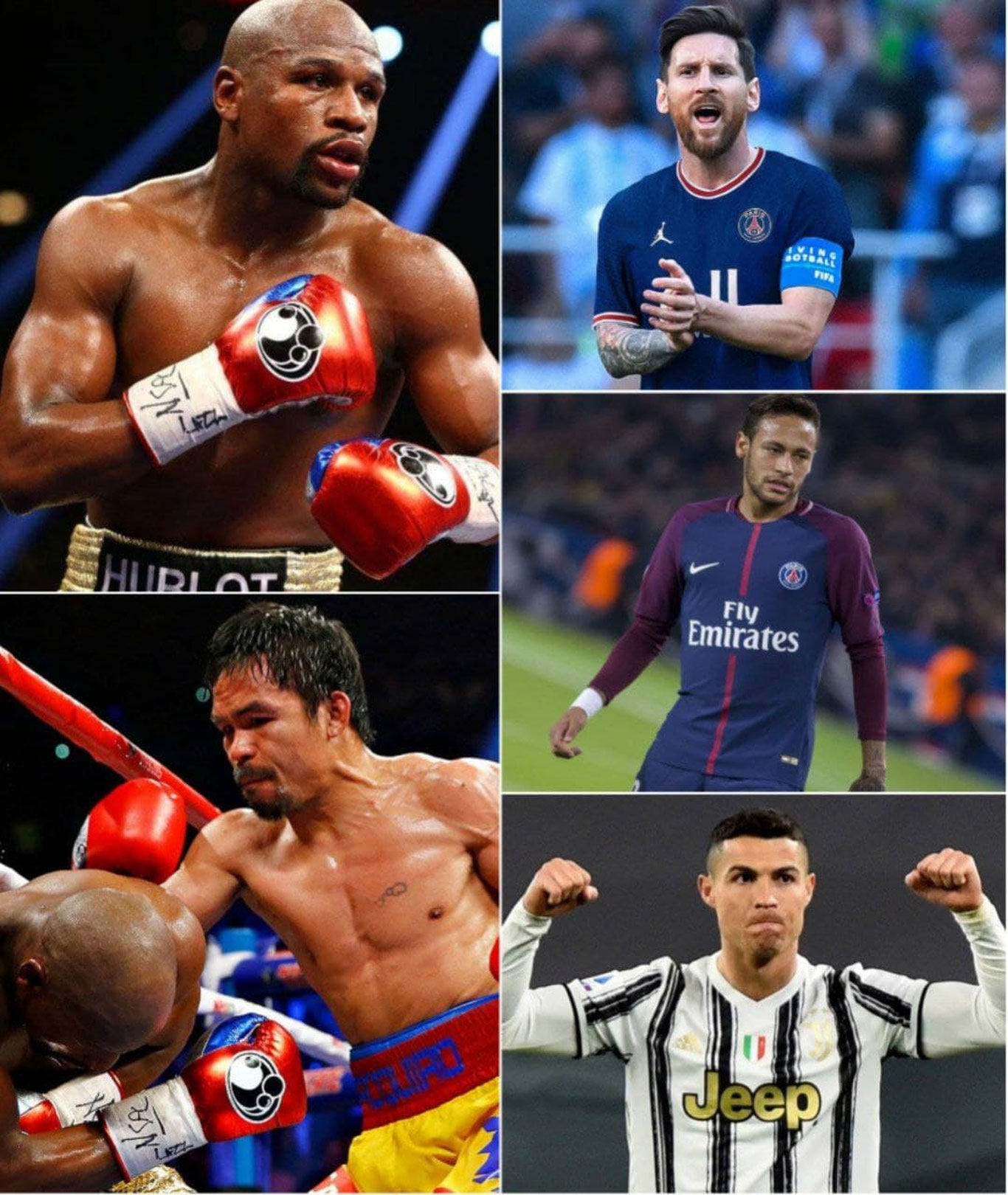 Дунёнинг энг бой спортчилари