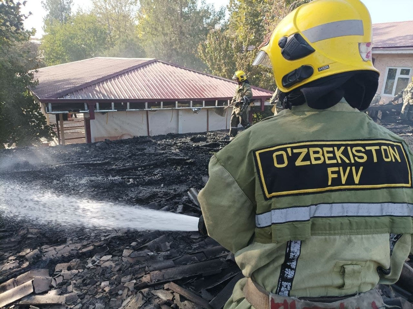 Самарқандда мактабгача таълим муассасаларининг бирида ёнғин содир бўлди