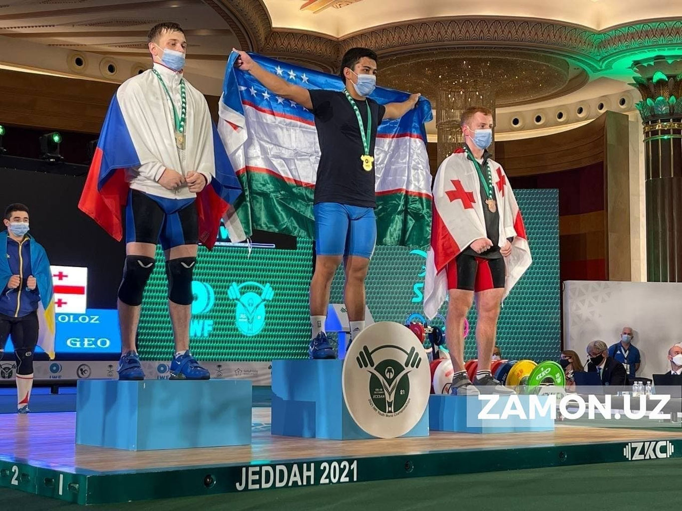 Жаҳон чемпионатида оғир атлетикачиларимиз дастлабки олтин медални қўлга киритди