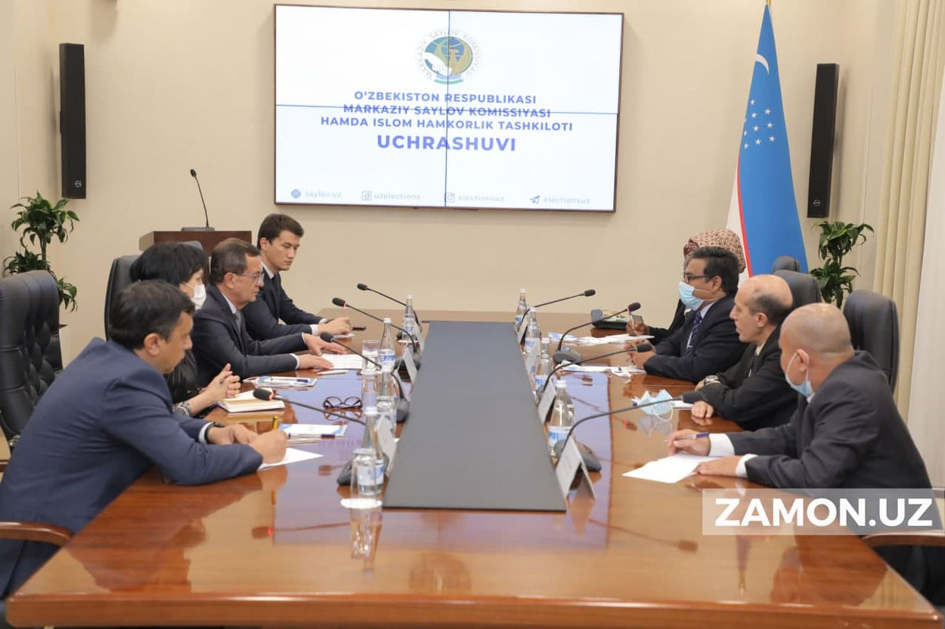 Ислом ҳамкорлик ташкилоти кузатувчилар миссияси Ўзбекистонга келди