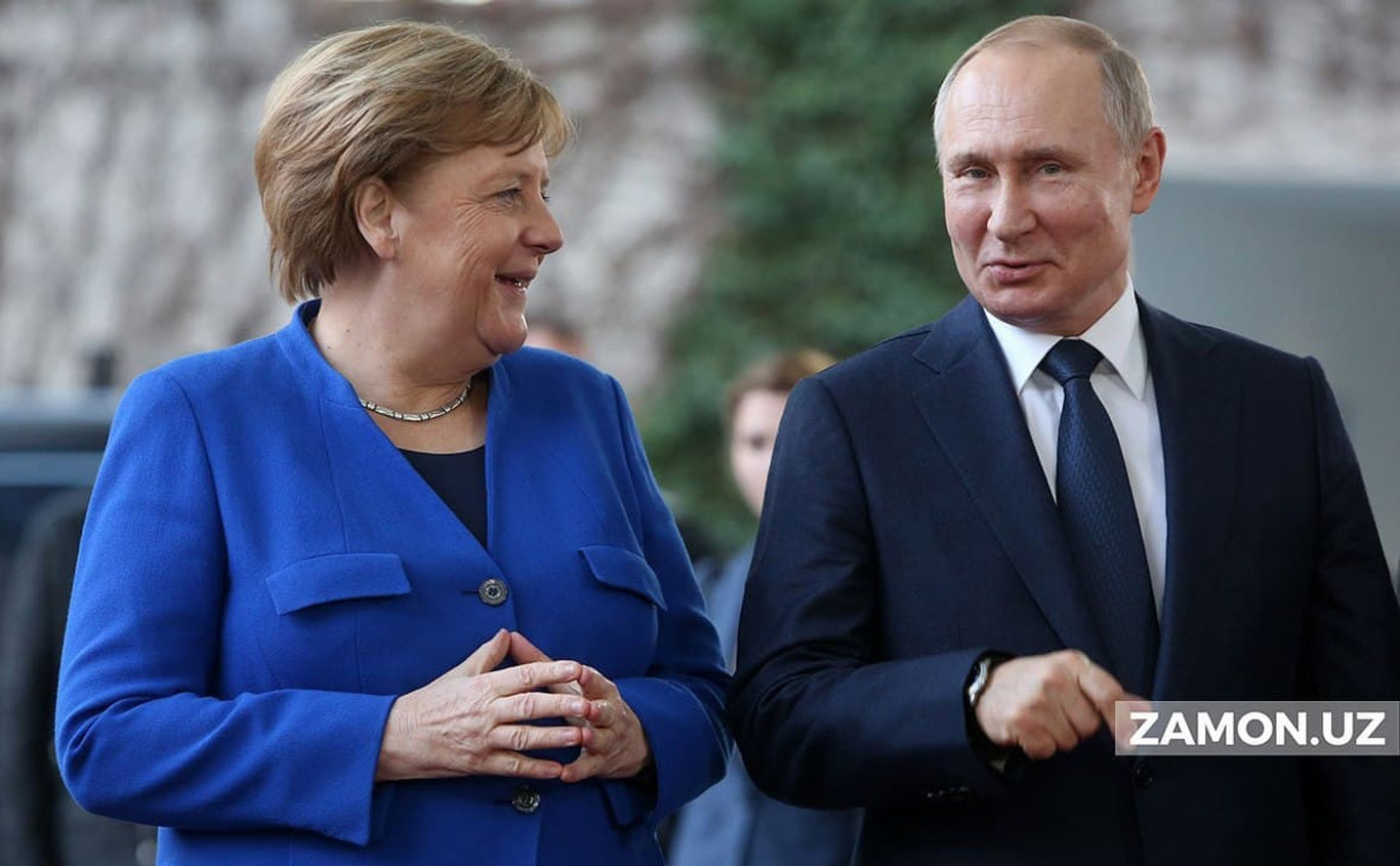 Merkel: Putin bilan 20 yildan buyon kelishmovchiligimiz bor