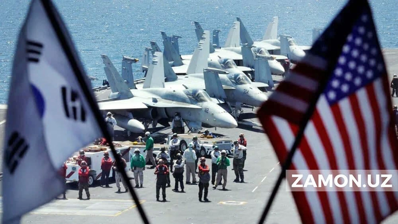 Janubiy Koreya AQSH bilan yangi harbiy mashg‘ulotlar boshladi