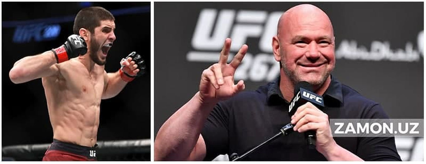 UFC prezidenti: “Islom Maxachev chempionlik sari yana-da yaqinlashmoqda”