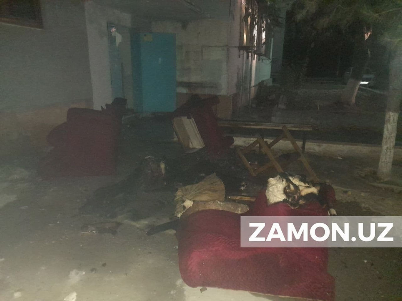 Namangan sodir bo‘lgan yong‘inda xonadon egasining uy-ro‘zg‘or buyumlariga shikast yetgan