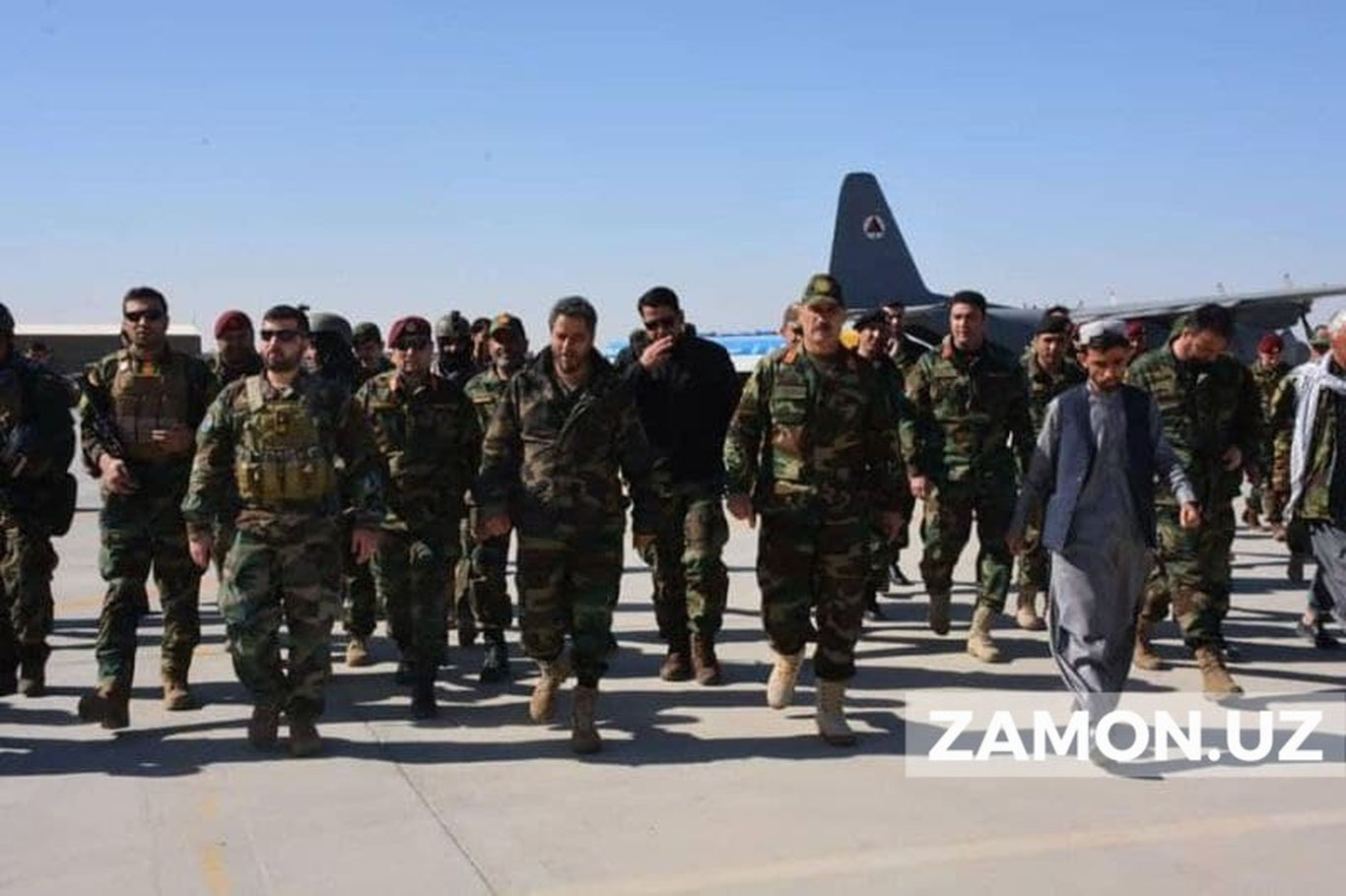 Бир гуруҳ афғон учувчилари АҚШга эвакуация қилинди