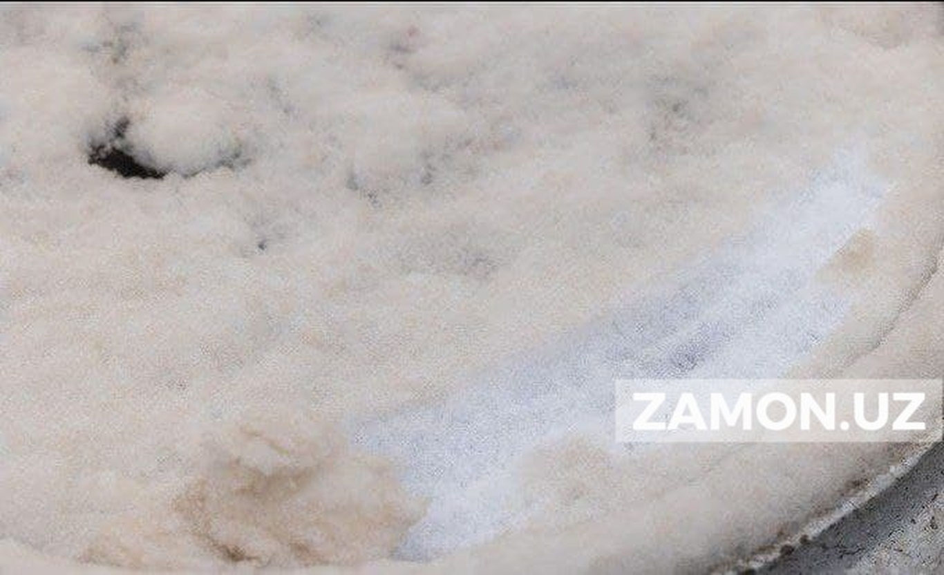 Тошкентда "рангли" қор ёғди