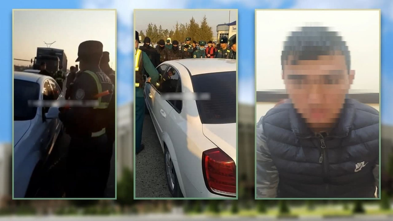 YPX xodimlarining ustiga mashina haydagan "krutoy" ikki kunda qo'lga olindi
