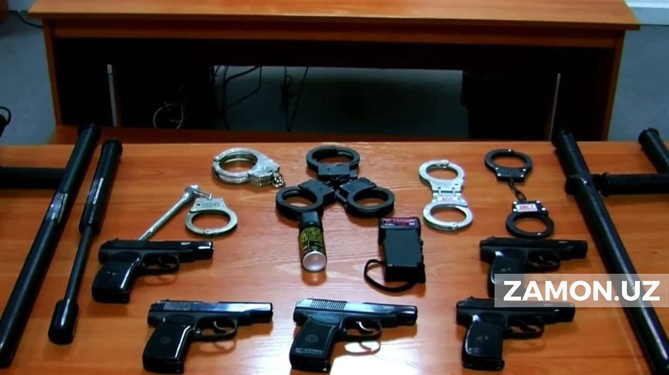 ИИВ ходимлари томонидан махсус воситаларни қўллаш тартиби мавжуд