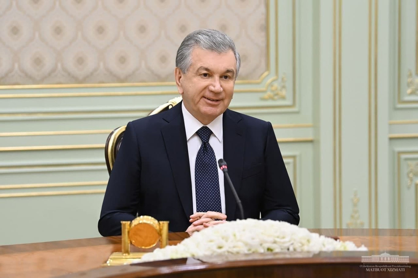 Шавкат Мирзиёев Россиянинг “Уралхим” компанияси раҳбарини қабул қилди