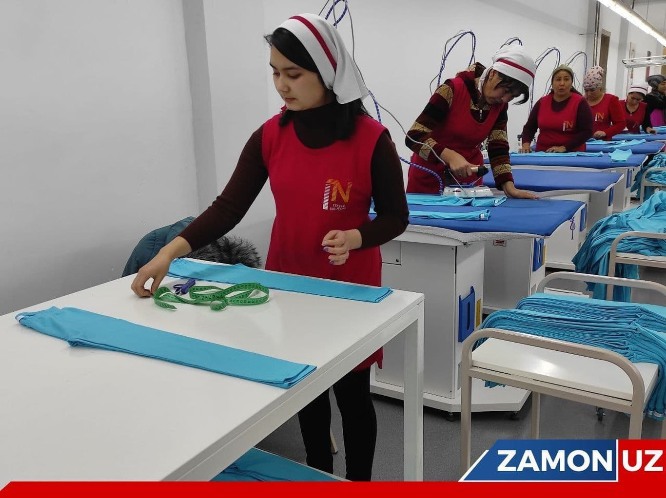 "Iyman textile"da kelajak uchun yangi rejalar yaratilmoqda