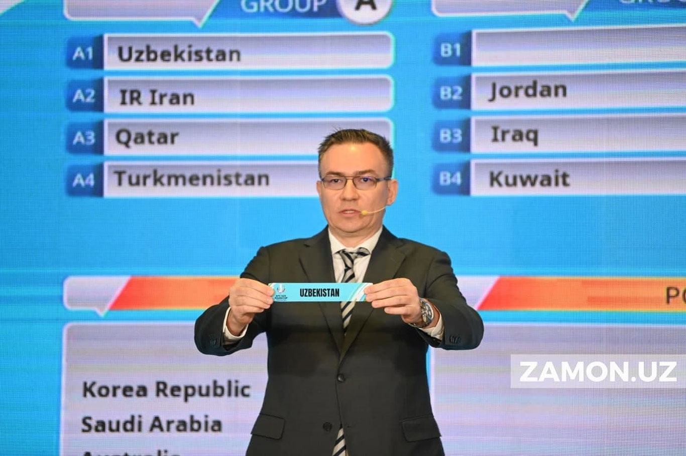 U-23 Осиё чемпионатига қуръа ташланди