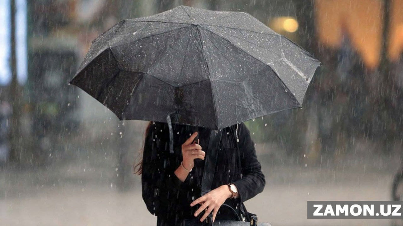 Бугун Ўзбекистонда ёмғир ёғадими?