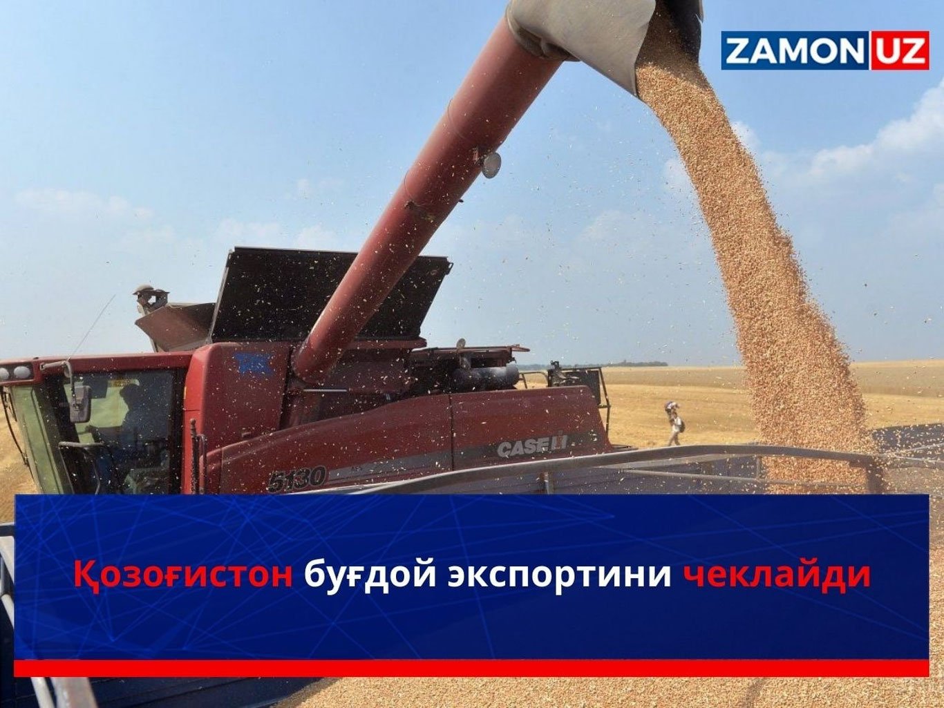 Қозоғистон буғдой экспортини чеклайди