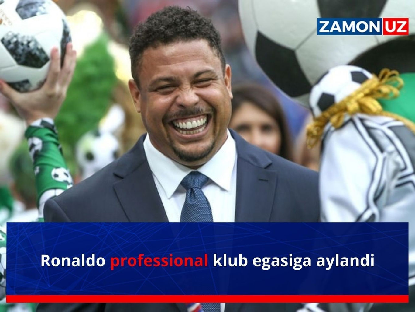 Ronaldo professional klub egasiga aylandi