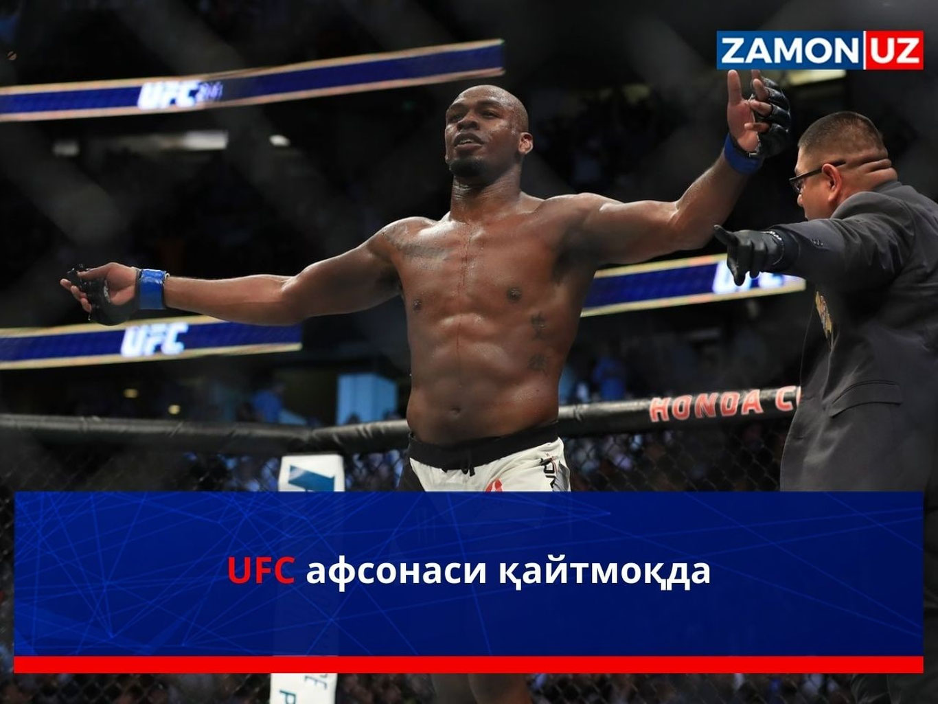 UFC afsonasi qaytmoqda