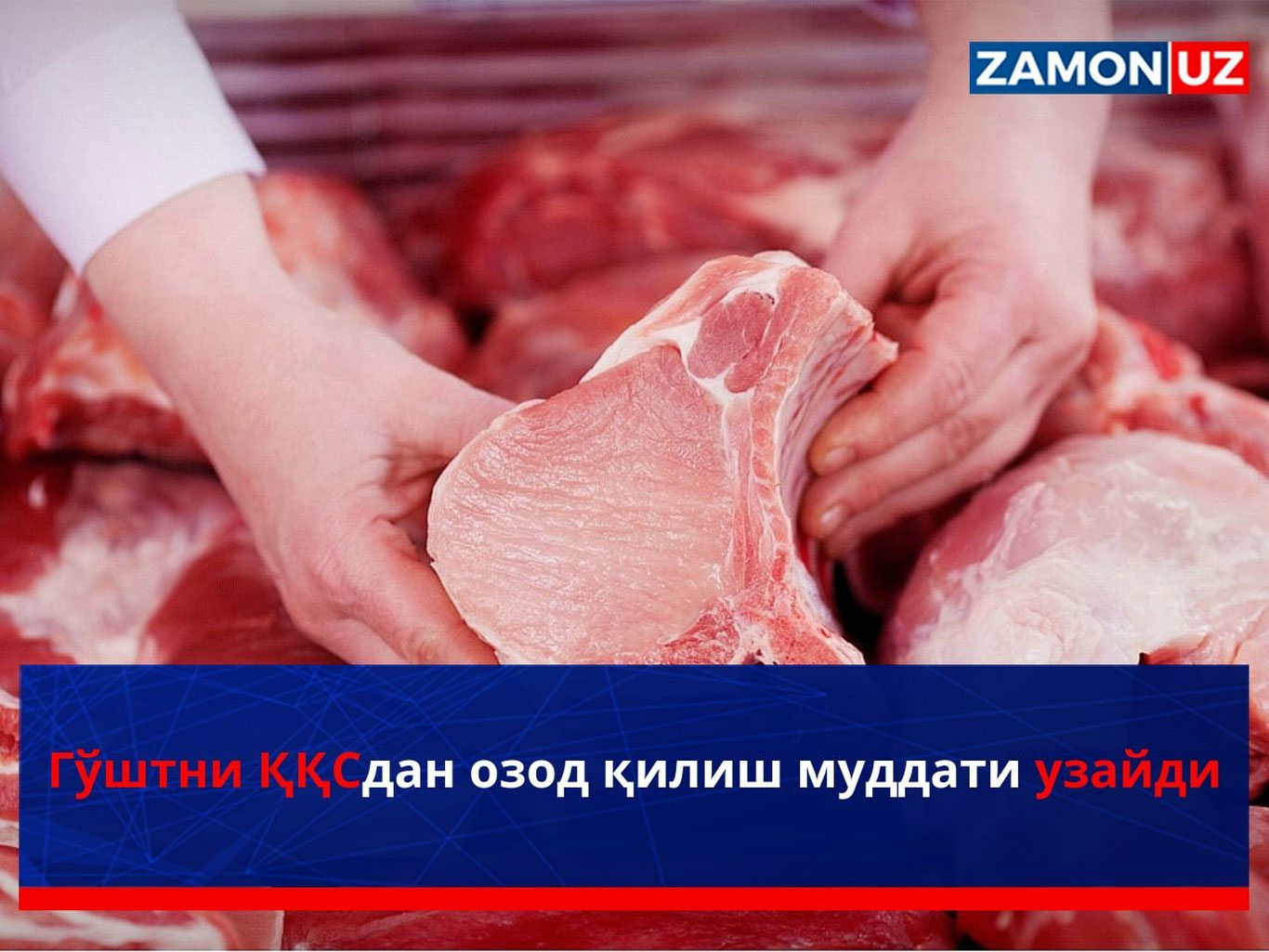 Go’shtni QQSdan ozod qilish muddati uzaydi