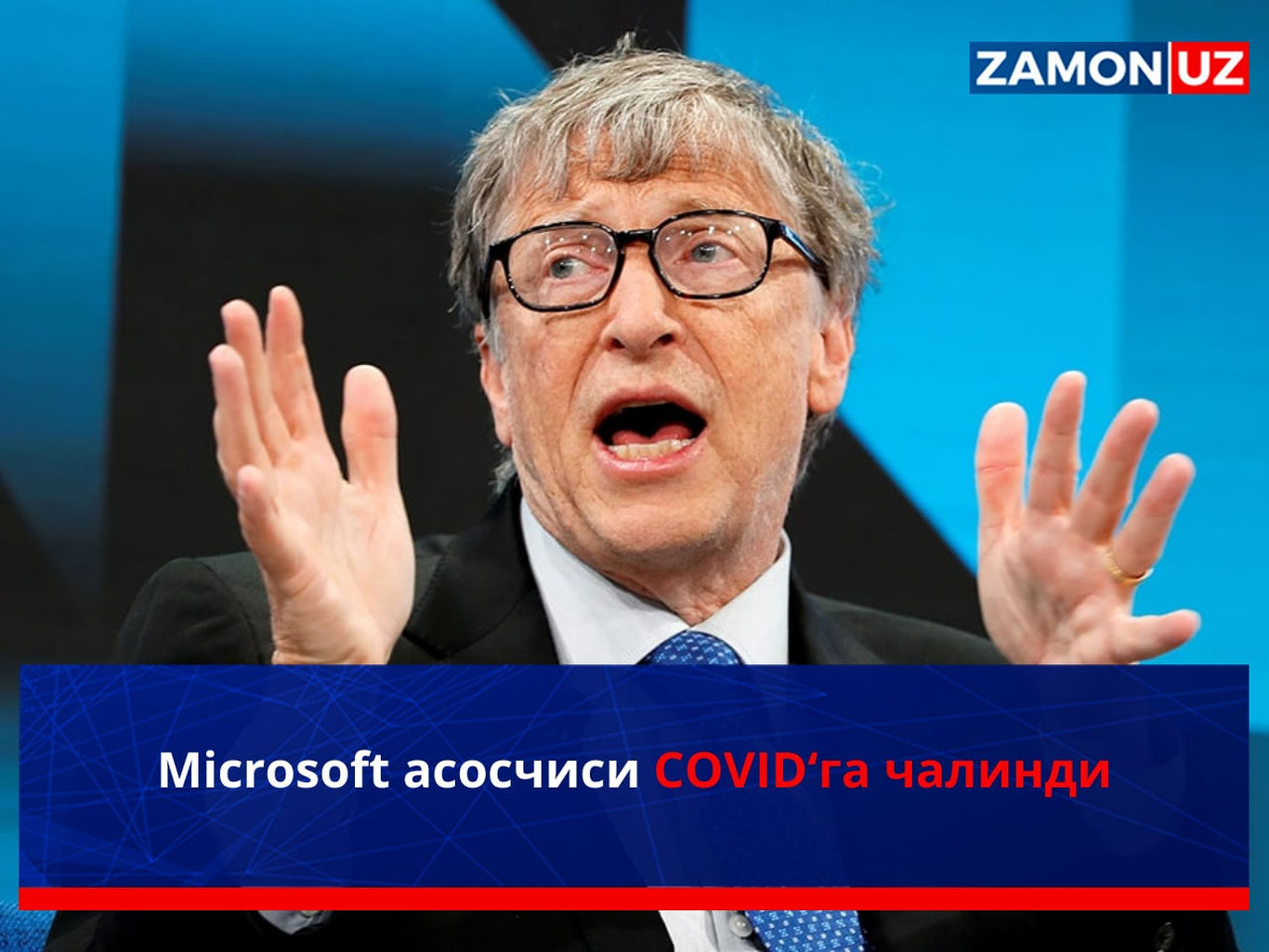 Microsoft asoschisi COVID‘ga chalindi