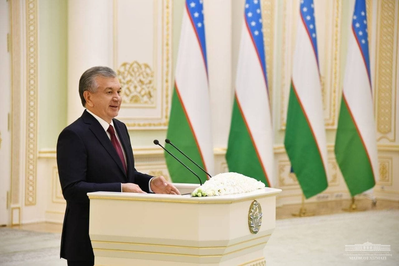 “Bankning yillik anjumani Toshkentda o‘tkazilishi o‘ziga xos ramziy maʼnoga ega" - Shavkat Mirziyoyev