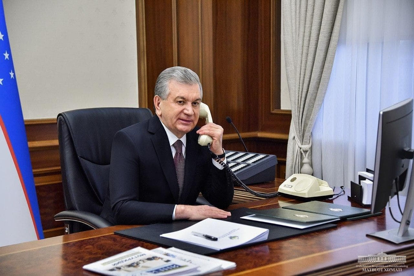 Shavkat Mirziyoyev va Emomali Rahmon Afg‘onistondagi vaziyatni muhokama qildi