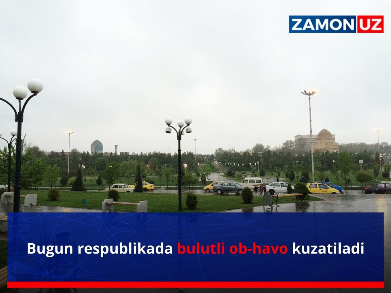 Bugun respublikada bulutli ob-havo kuzatiladi