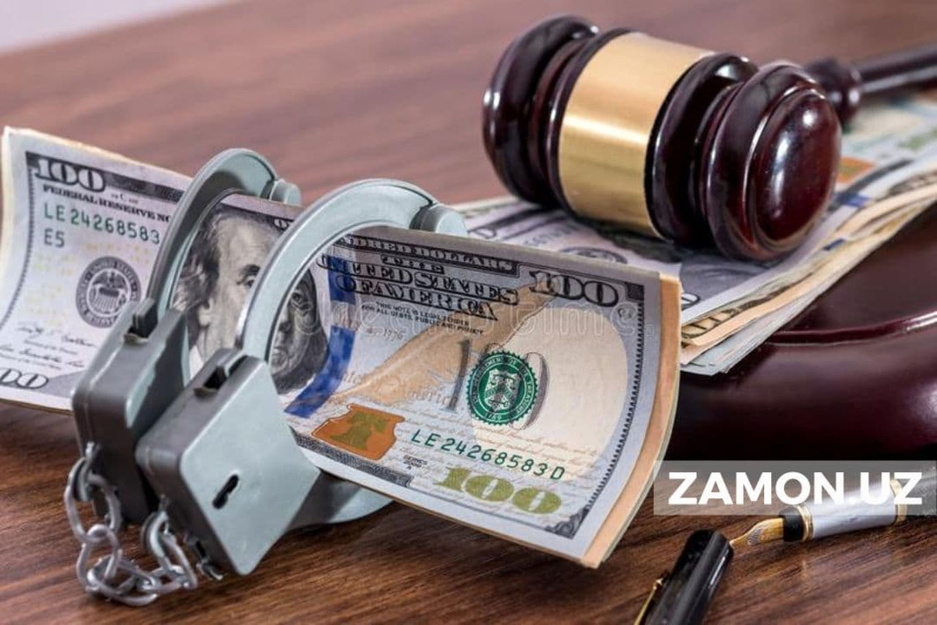 Қонун ҳимоячиси жиноят устида қўлга олинди