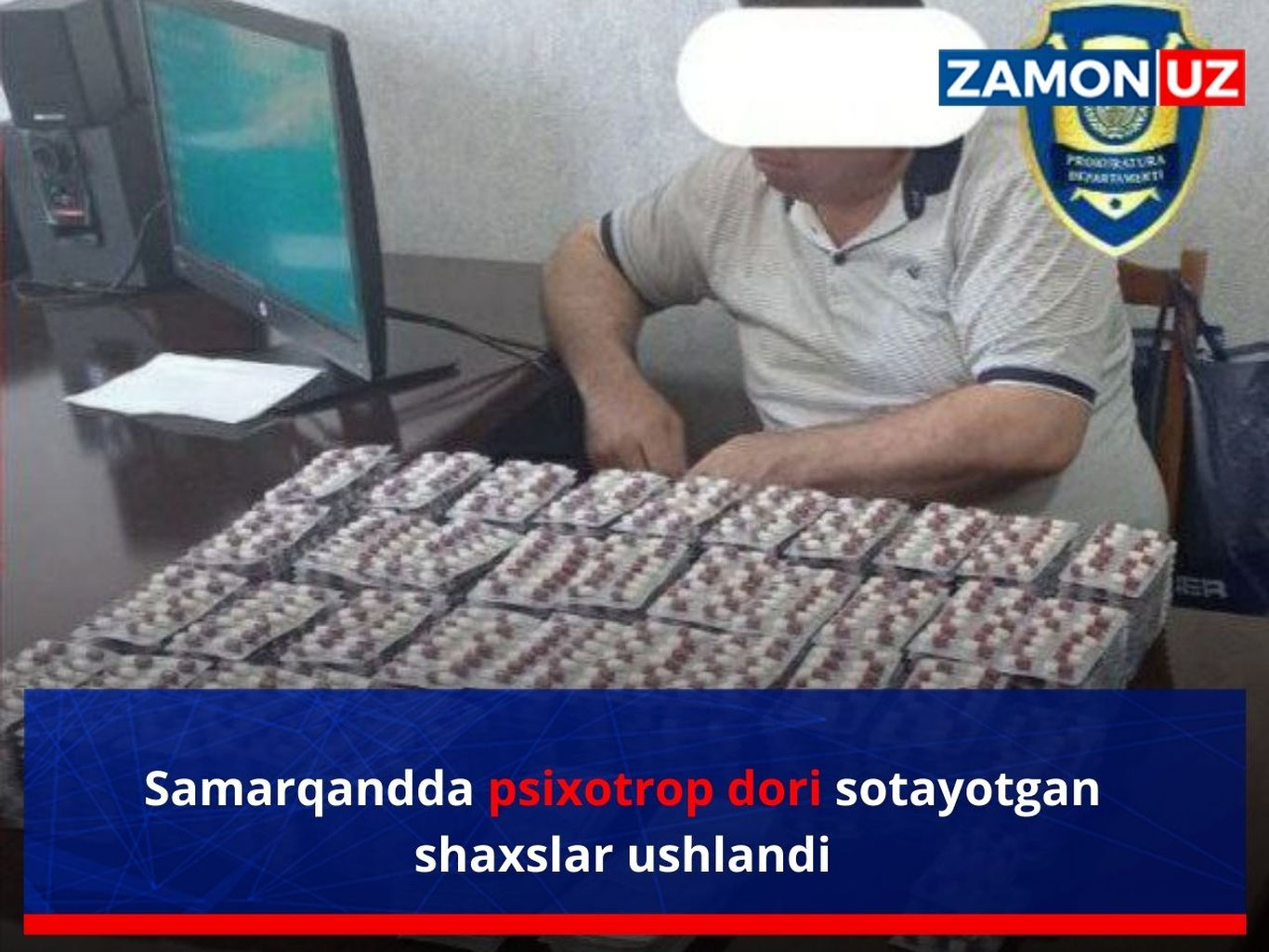 Samarqandda psixotrop dori sotayotgan shaxslar ushlandi