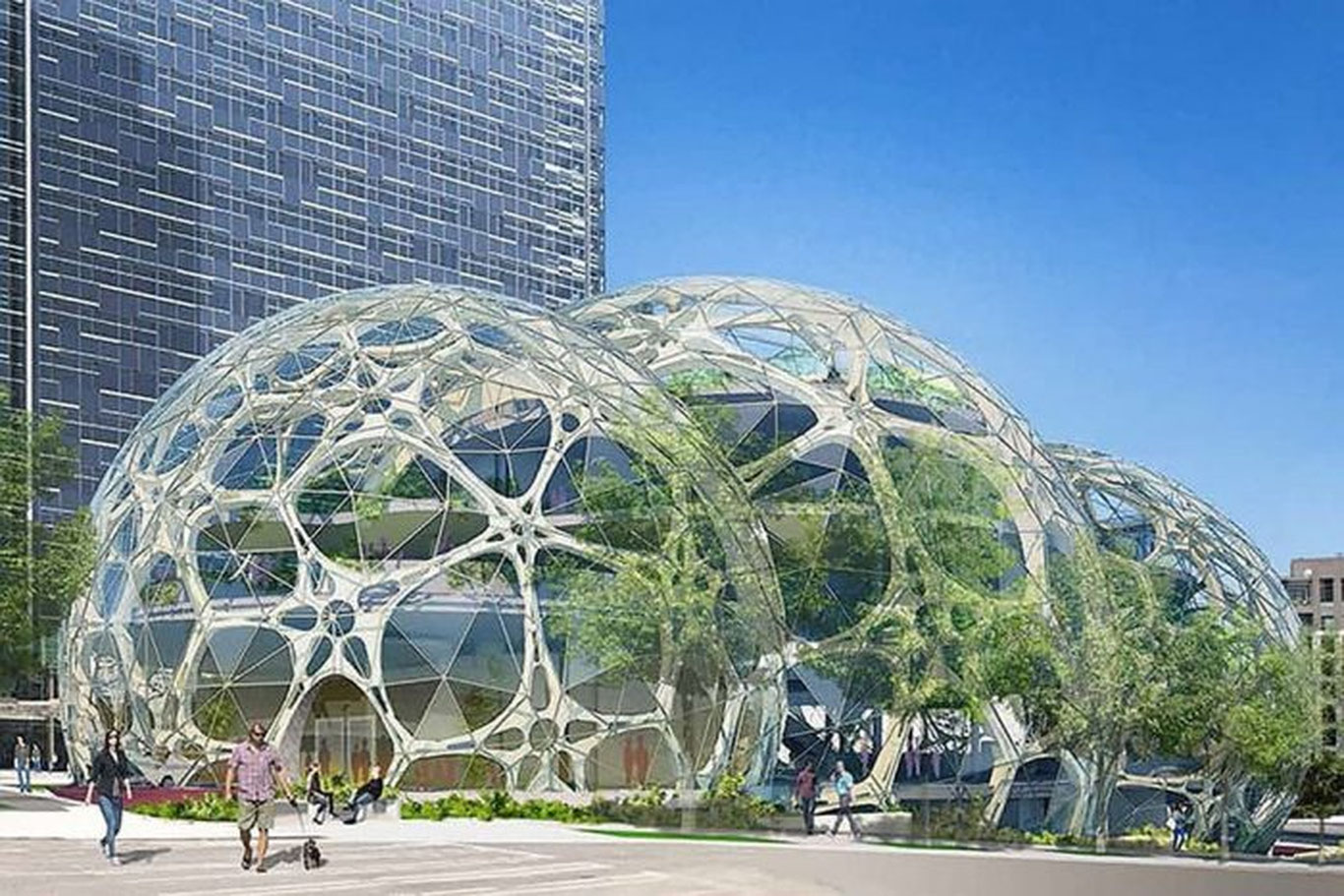 Amazon Sietldagi shtab-kvartirasida sovutish markazini ochdi