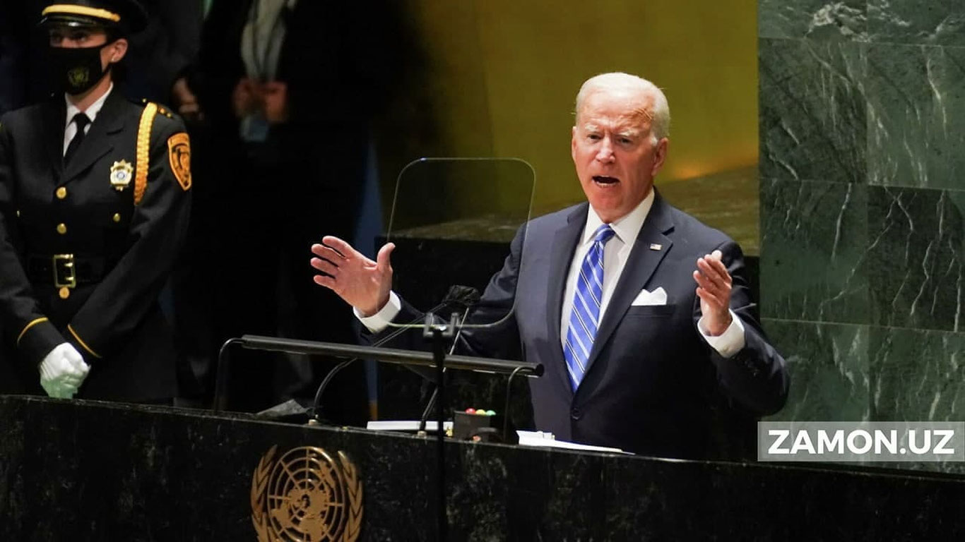 Жо Байден БМТ Бош Ассамблеясининг 76-сессиясида катта нутқ сўзлади