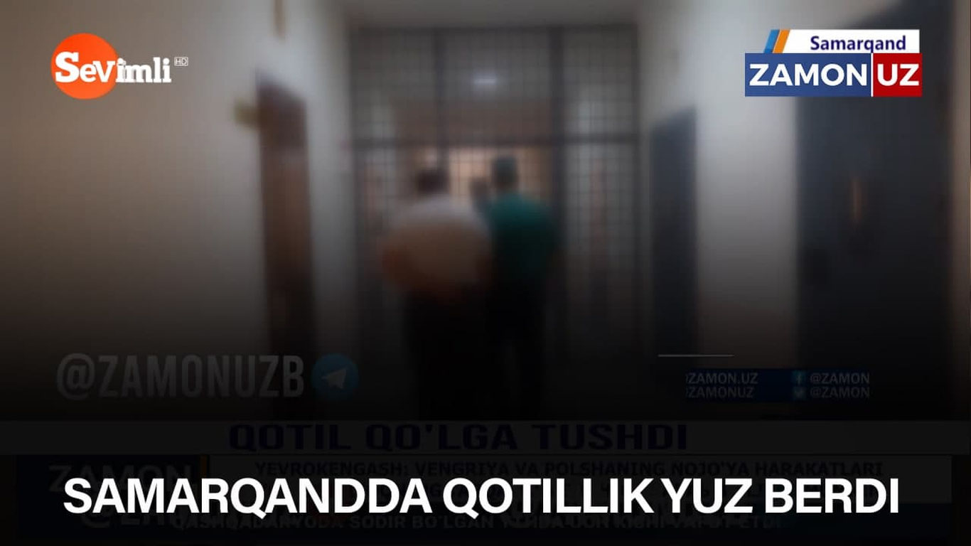 Samarqandda qotillik yuz berdi