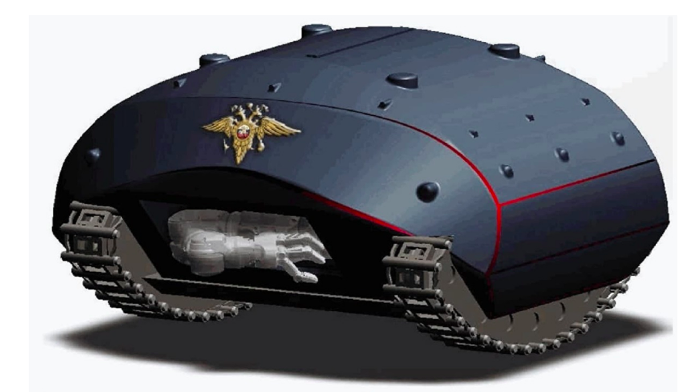 Россия олимлари қўзғолонларни тарқатиш учун “тошбақа” роботини ихтиро қилишди