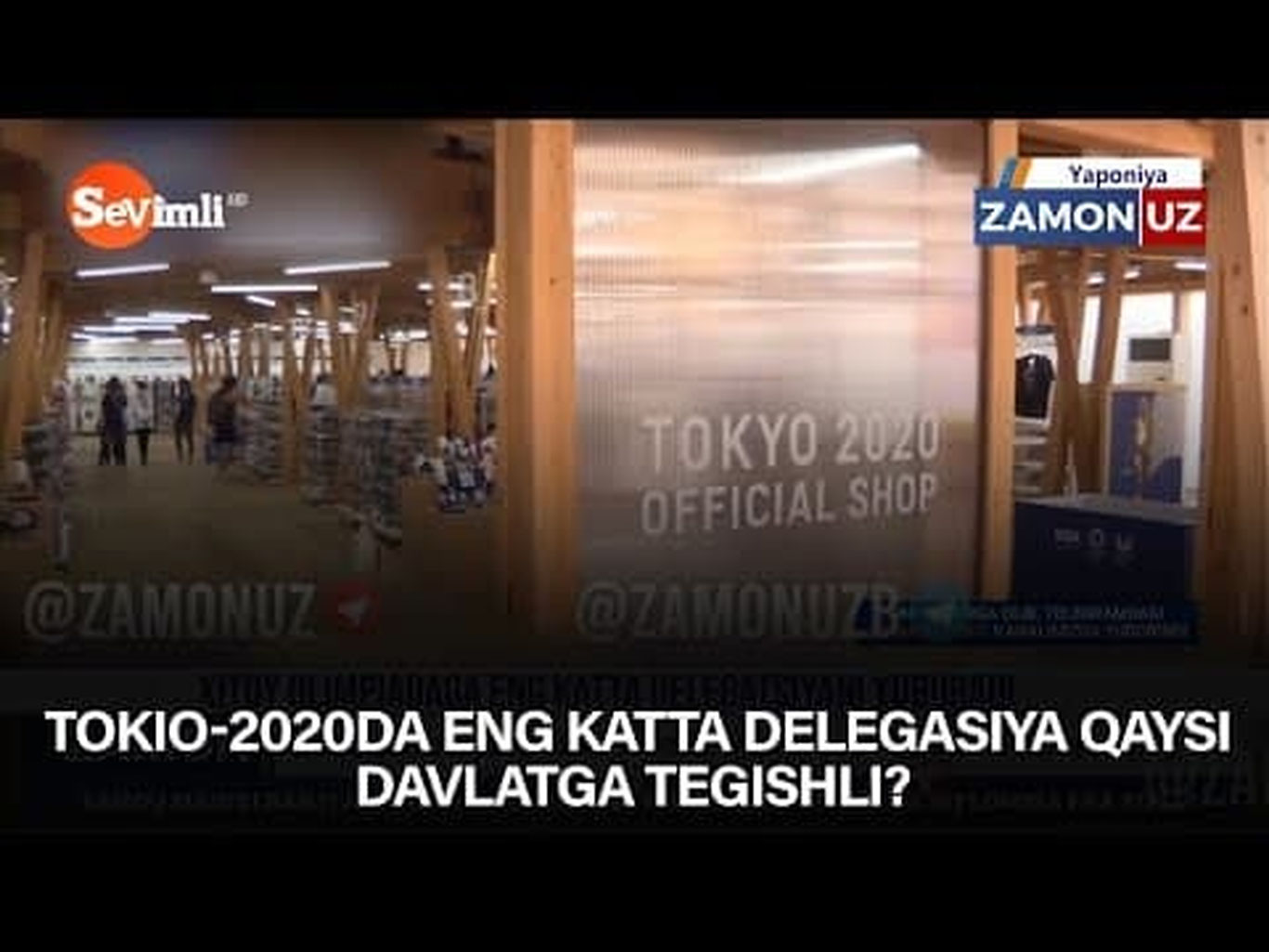 Tokio-2020da eng katta delegasiya qaysi davlatga tegishli?