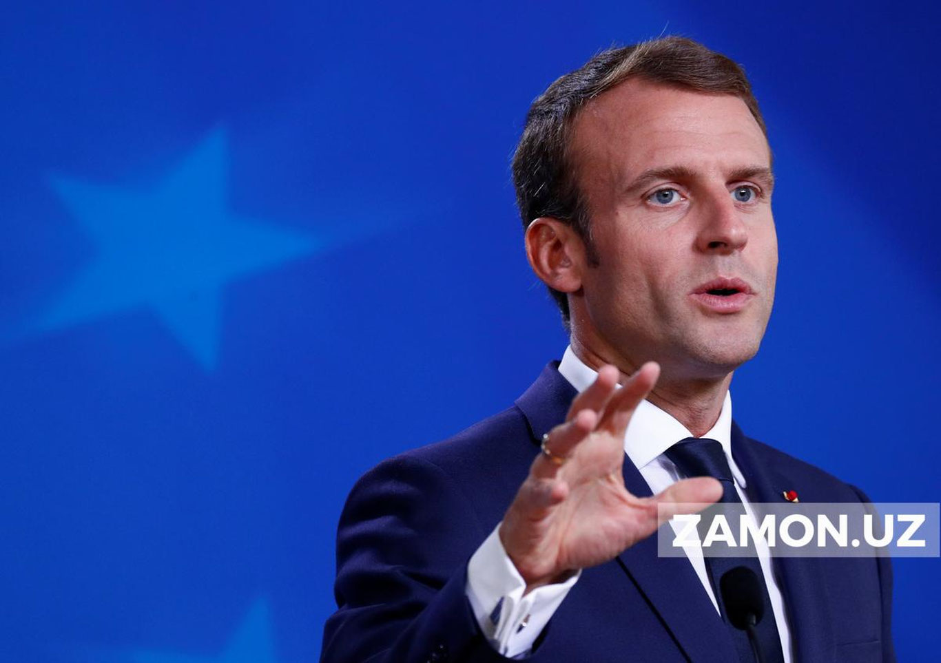 Франция президенти БМТга Кобулда хавфсизлик зонасини яратиш ташаббуси билан чиқди