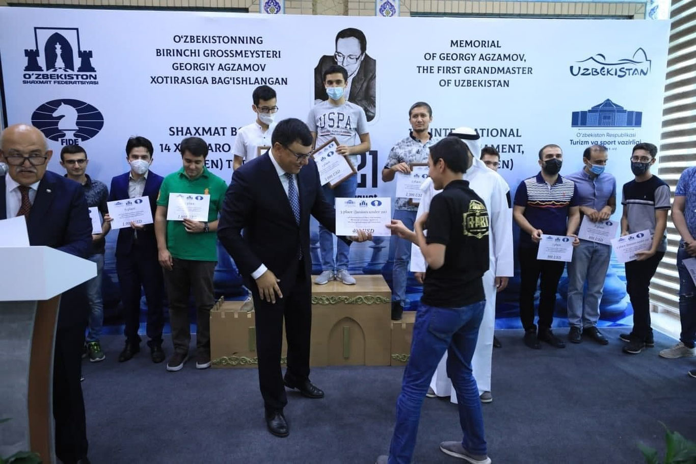 Shaxmat bo‘yicha xalqaro turnir yakunlandi. Navbat — Samarqandga