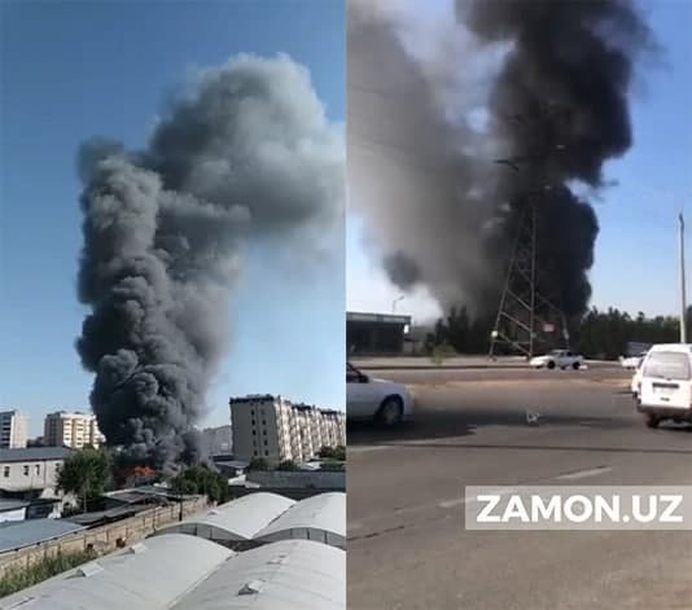 Toshkent viloyatidagi mebel sexida yong‘in yuz berdi
