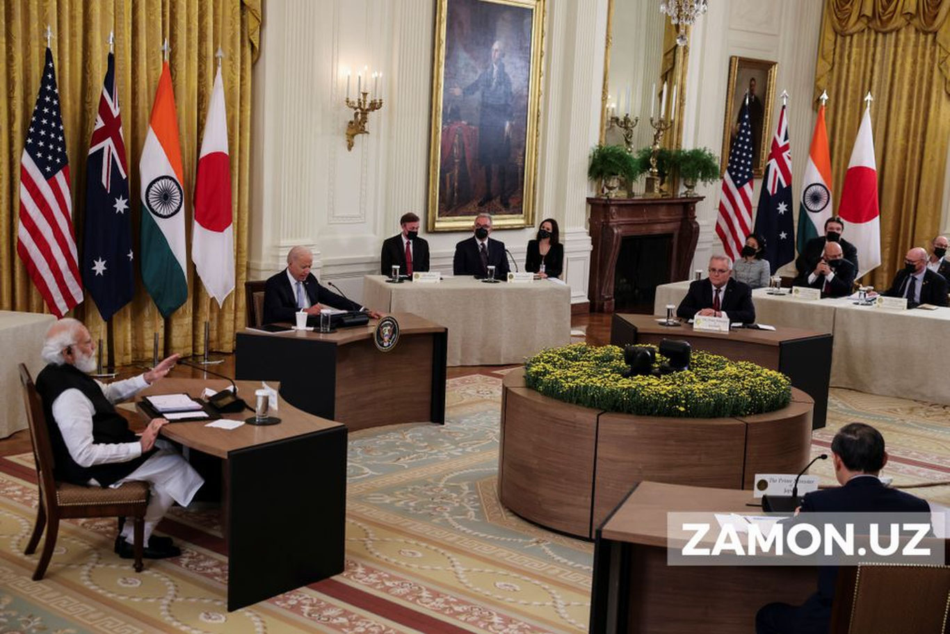 “Осиё НАТО”си (QUAD)  Вашингтонда йиғилиш ўтказди