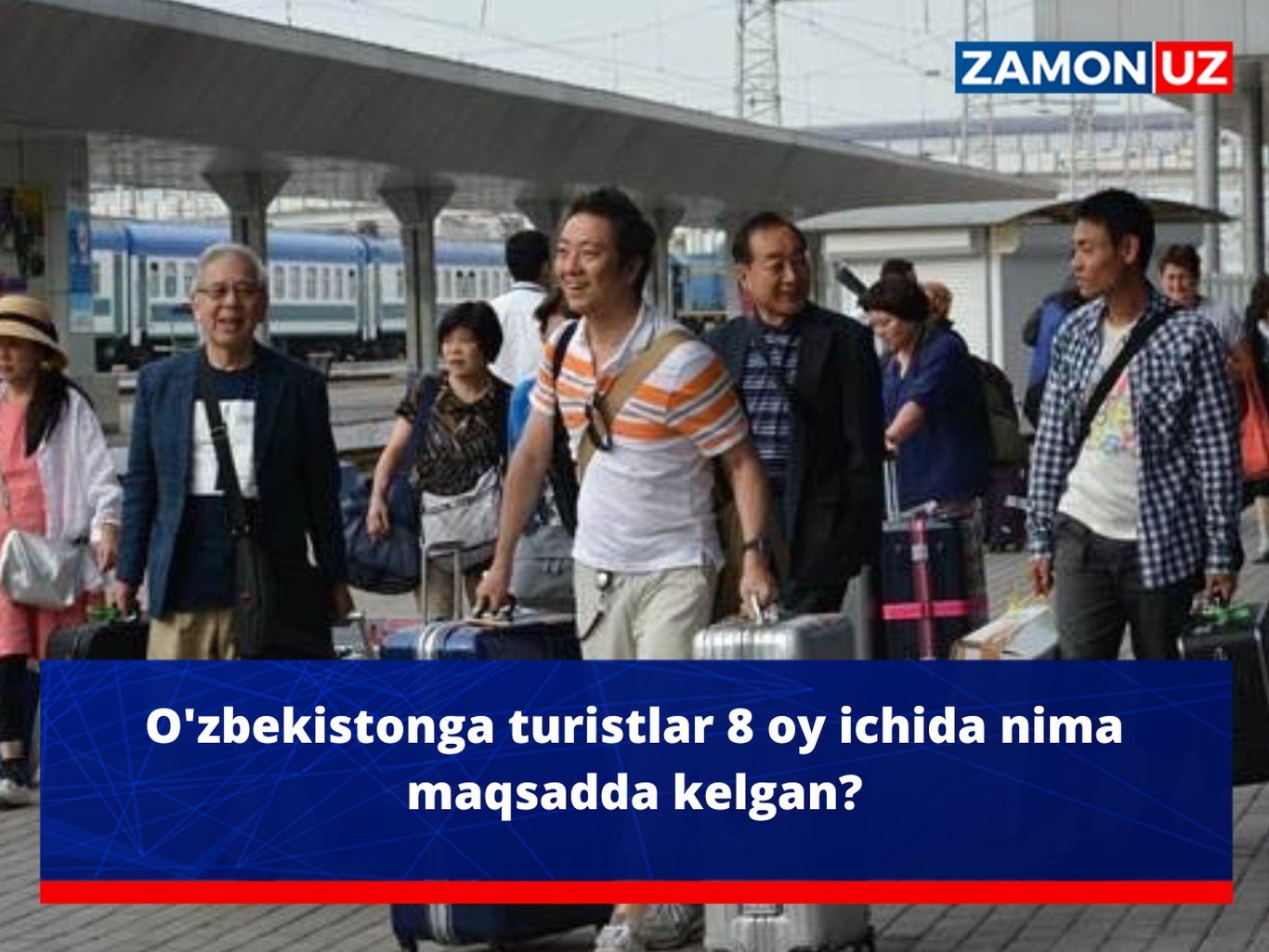 O‘zbekistonga turistlar 8 oy ichida nima maqsadda kelgan?
